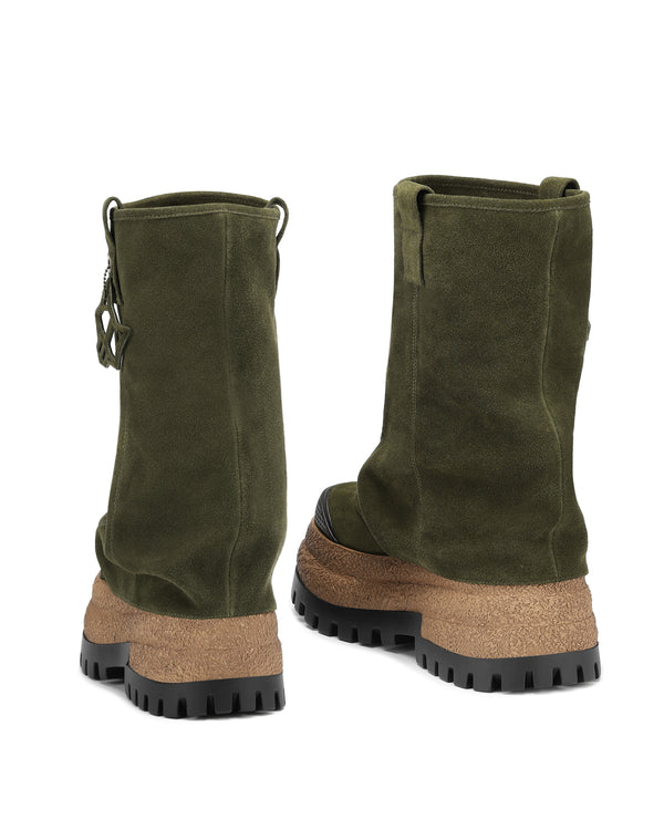 Naked Wolfe Disturb Green Suede