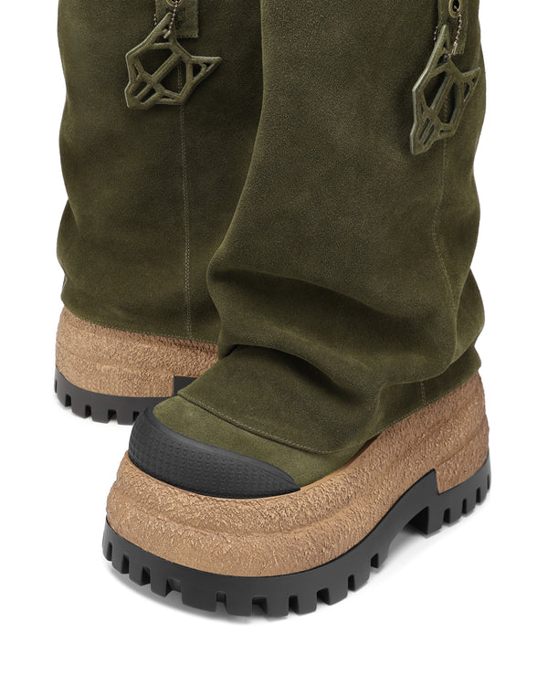 Naked Wolfe Disturb Green Suede