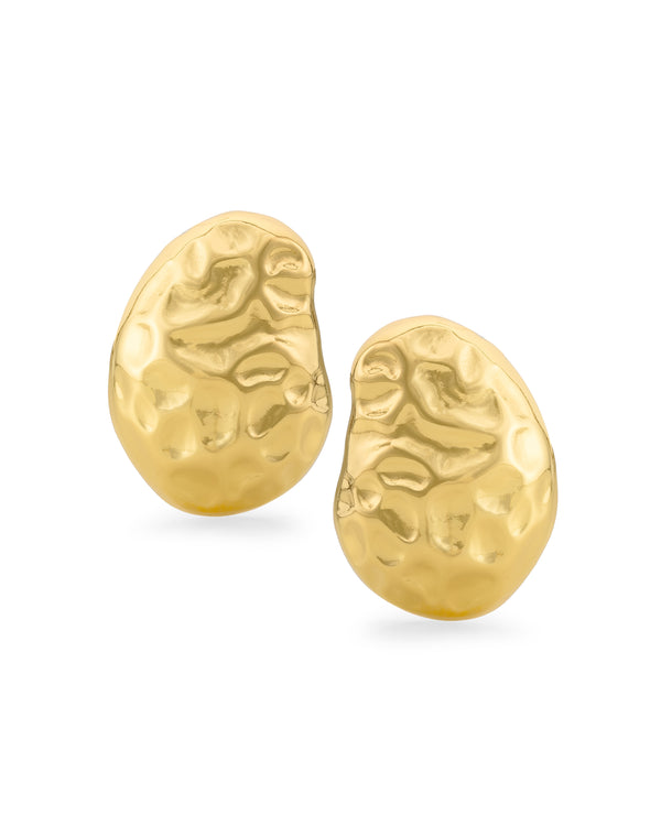 naked wolfe Evanna Earrings Gold
