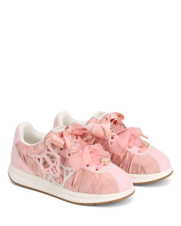 Naked Wolfe Expensed Pink Satin Scrunch