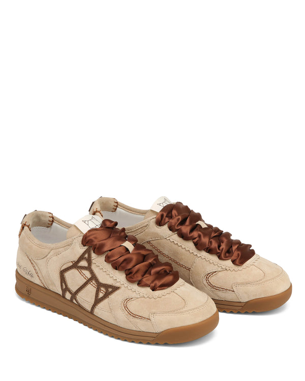 Naked Wolfe Exposure Suede Off White