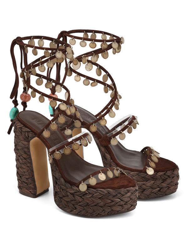 Naked Wolfe Fantastic Brown Raffia