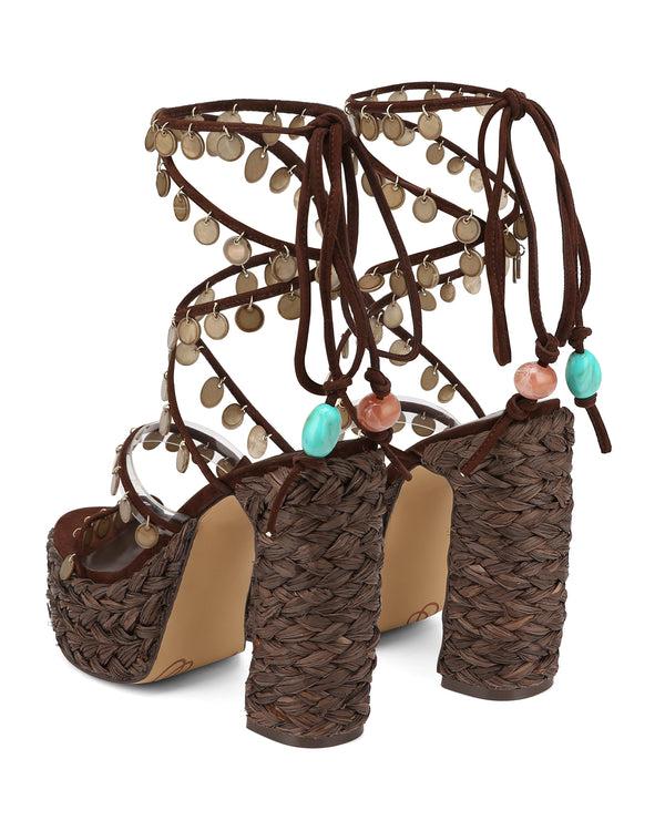 Naked Wolfe Fantastic Brown Raffia