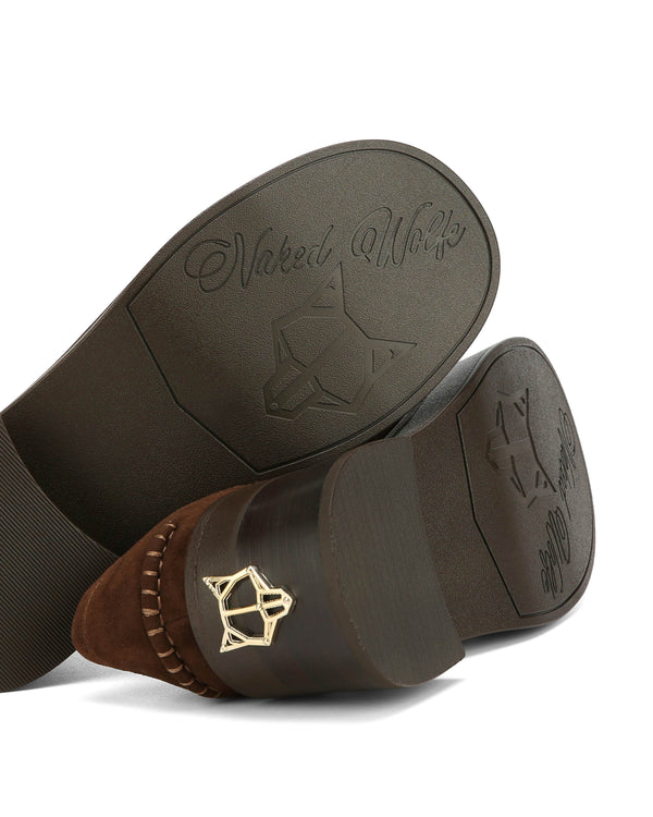 Naked Wolfe Fuse Brown Suede