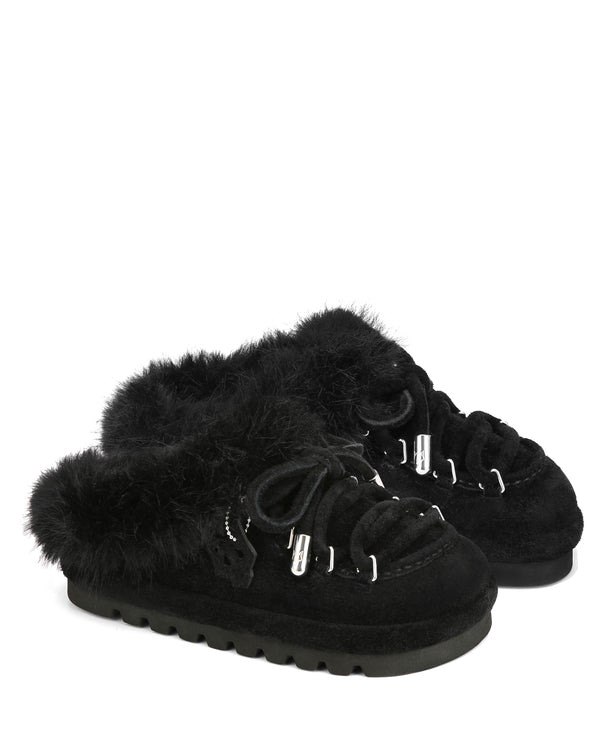 Naked Wolfe Harlow Black Suede