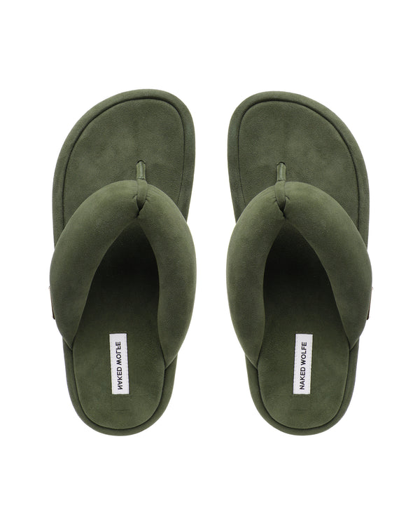 Naked Wolfe Hilary Olive Suede