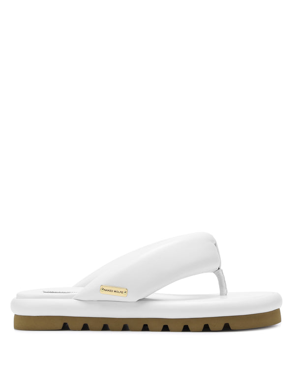 naked wolfe Hilary White Leather