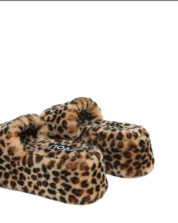 Naked Wolfe Ivy Shearling Leopard Print