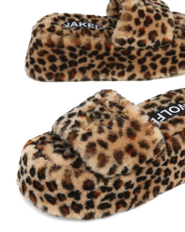 Naked Wolfe Ivy Shearling Leopard Print