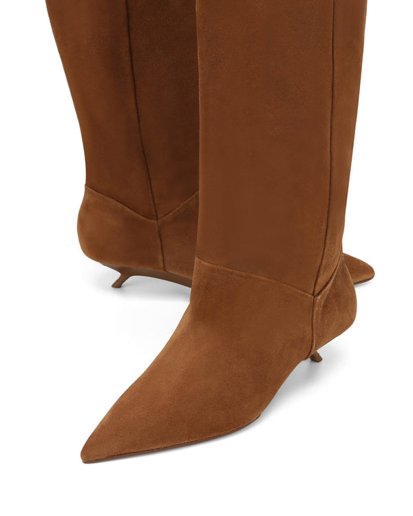 Naked Wolfe Keria Cow Suede Tan