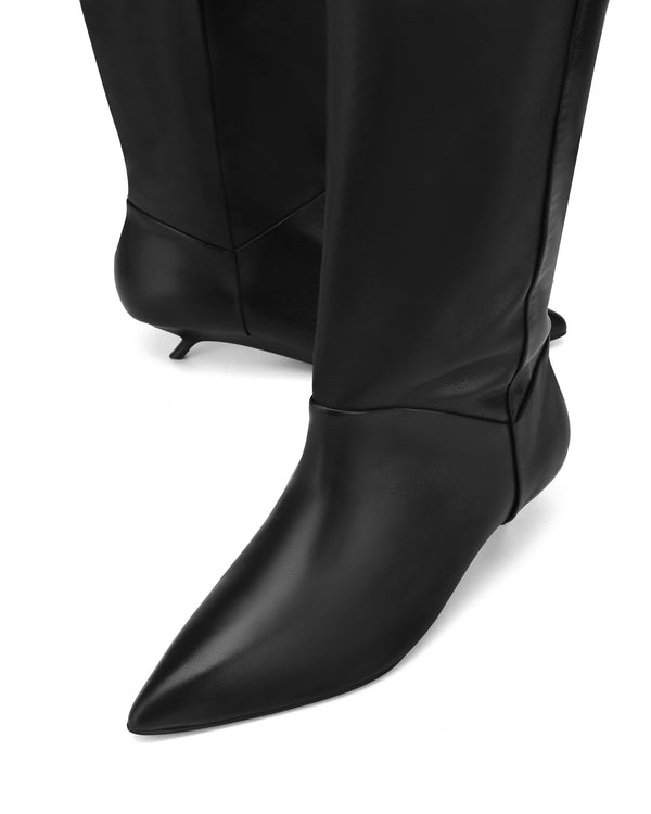 Naked Wolfe Keria Nappa Prince Leather Black