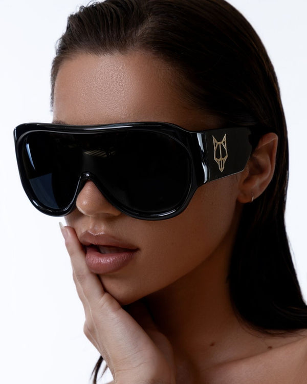 Naked Wolfe Kim Black Sunglasses