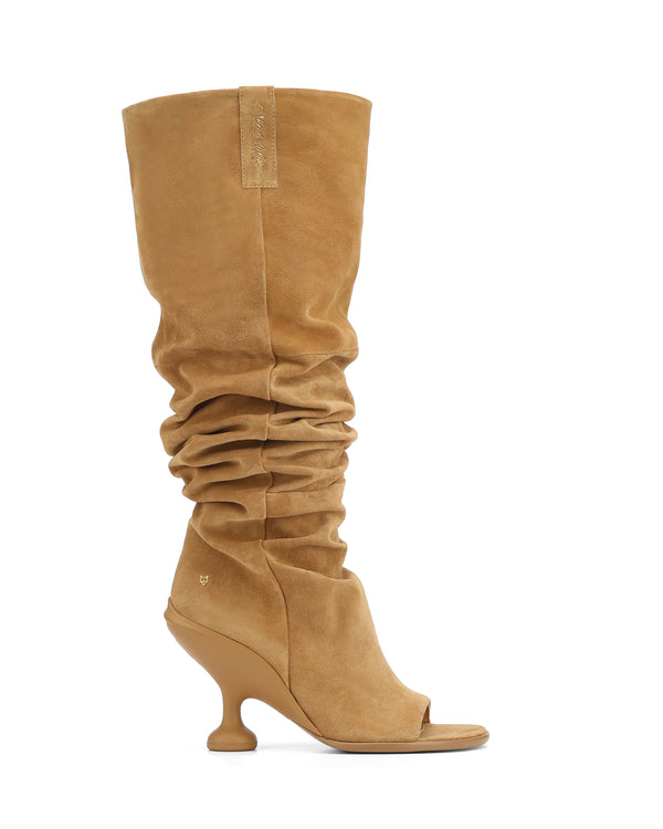 naked wolfe Kind Cow Suede Camel