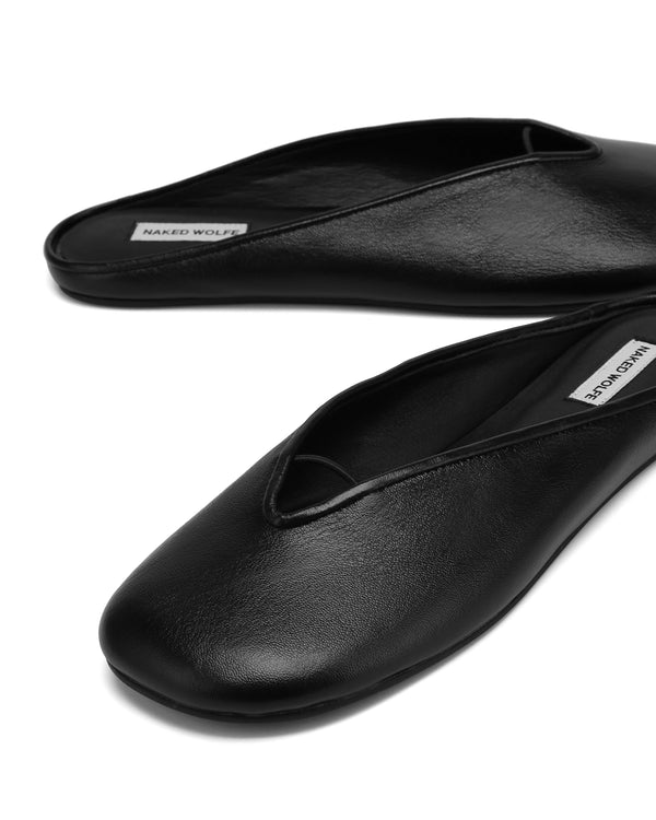 Naked Wolfe Pippa Black Leather