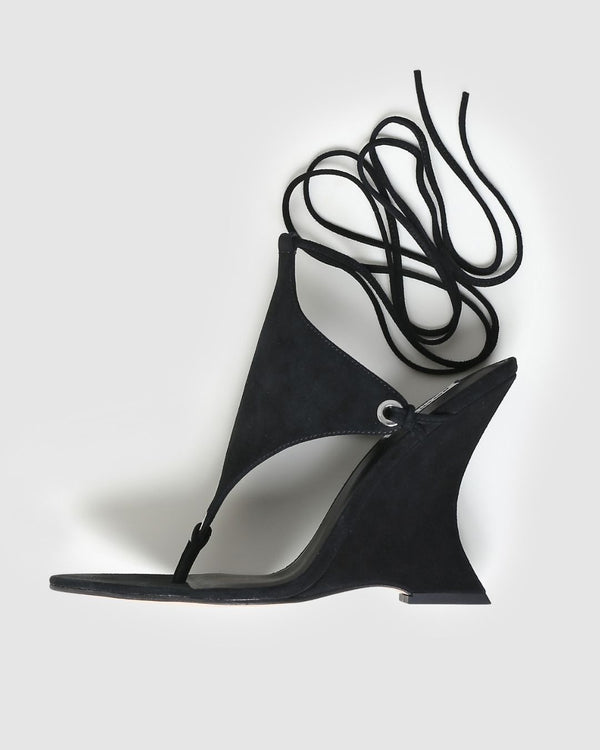 Naked Wolfe Rampage Black Suede