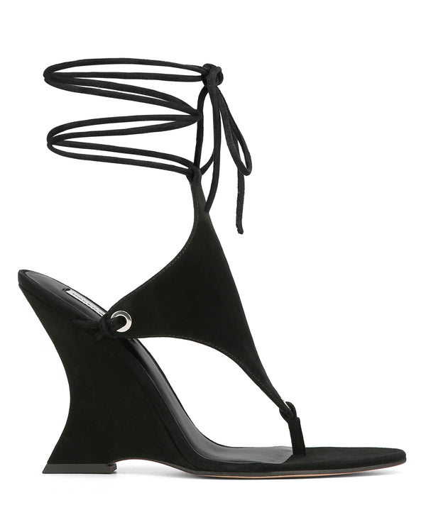 naked wolfe Rampage Black Suede