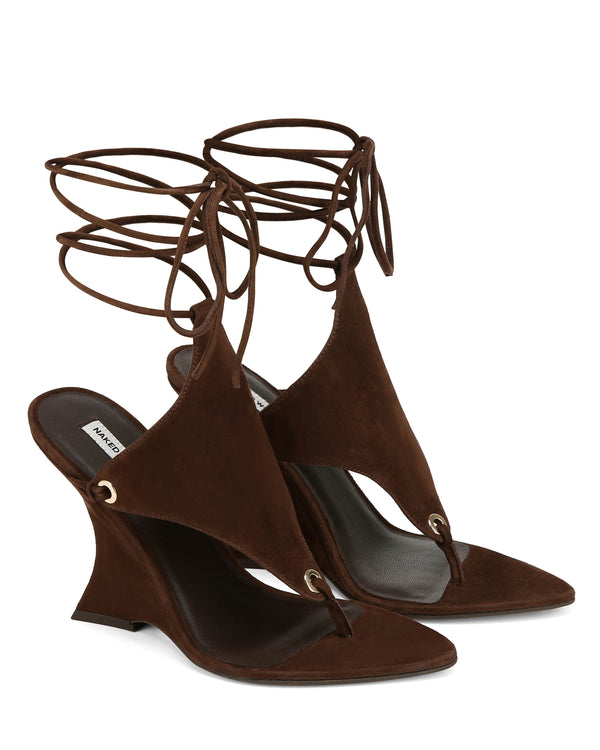 Naked Wolfe Rampage Brown Suede