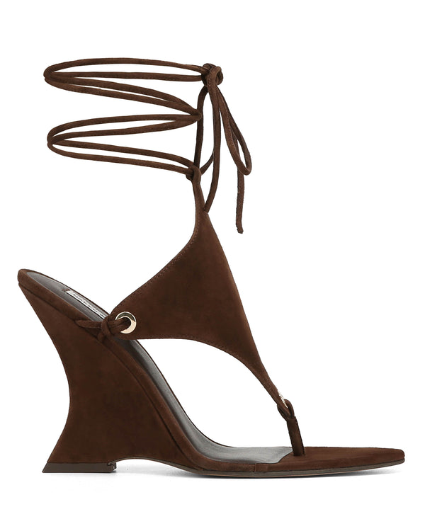 naked wolfe Rampage Brown Suede