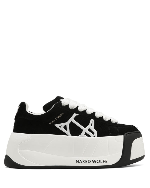Naked Wolfe Scandal Black Suede