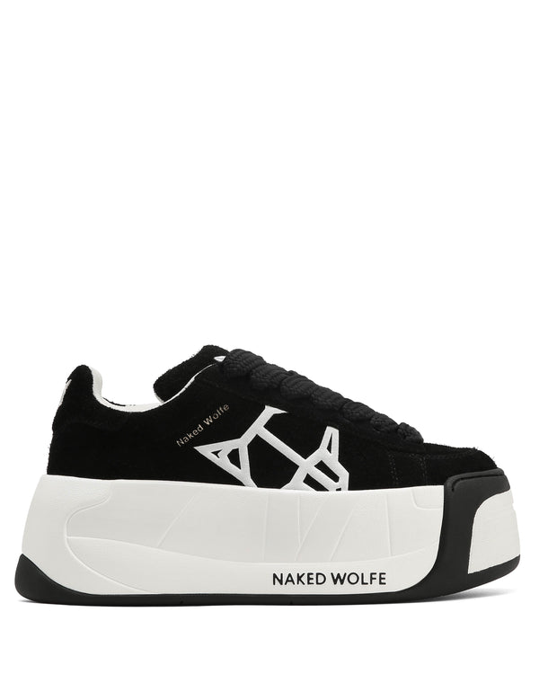 naked wolfe Scandal Black Suede