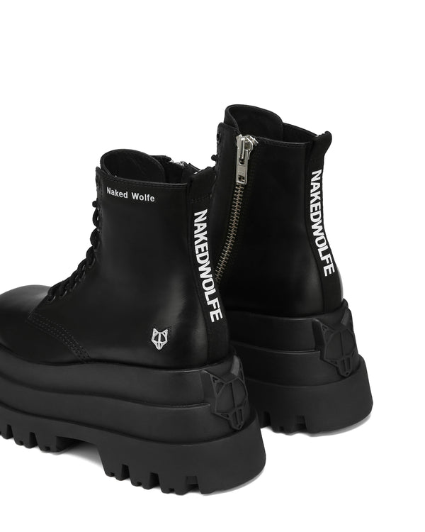 Naked Wolfe Sloane Black Leather