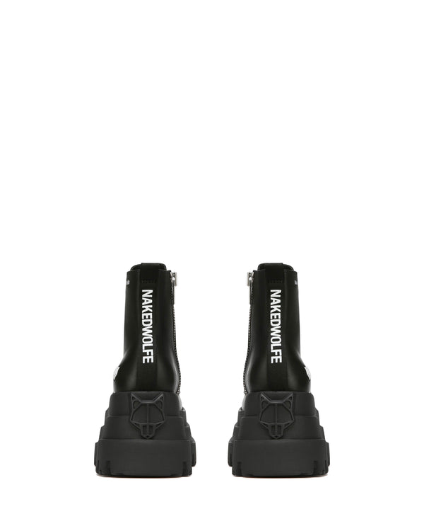 Naked Wolfe Sloane Black Leather