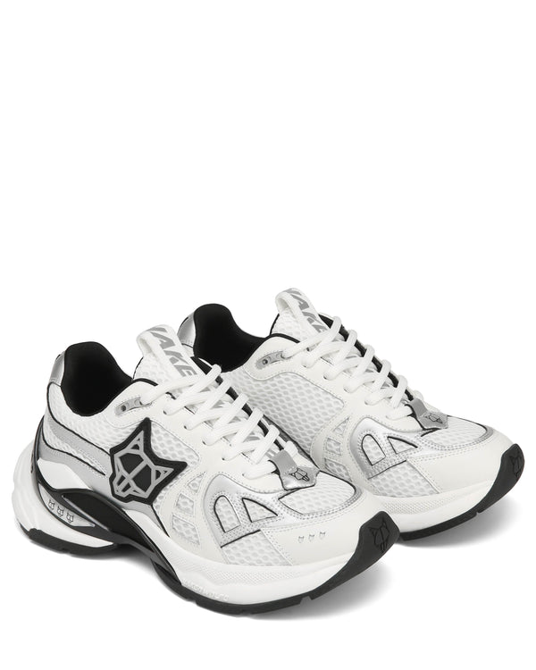 Naked Wolfe Smash White/Silver Mesh