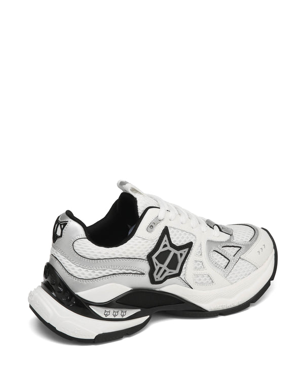 Naked Wolfe Smash White/Silver Mesh