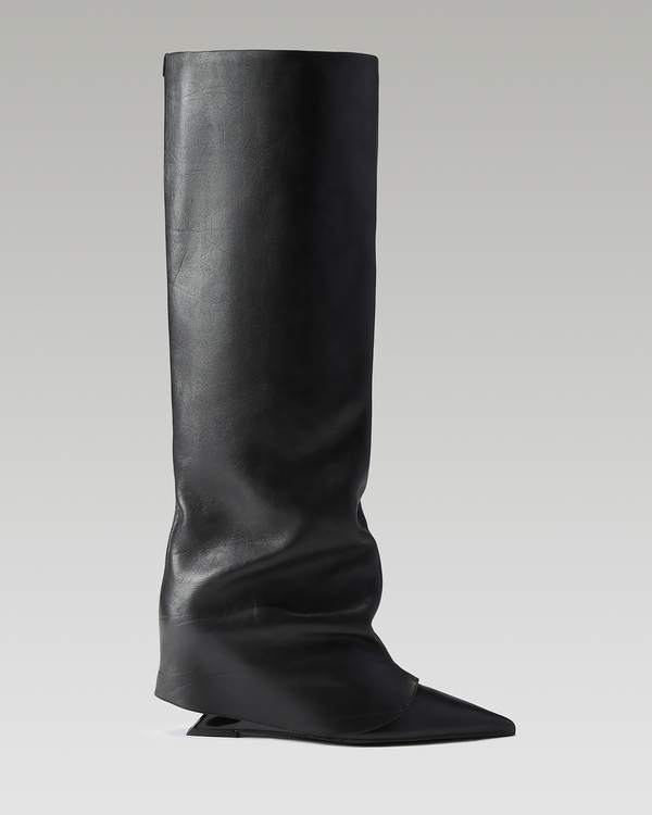 Naked Wolfe Stated Black Leather