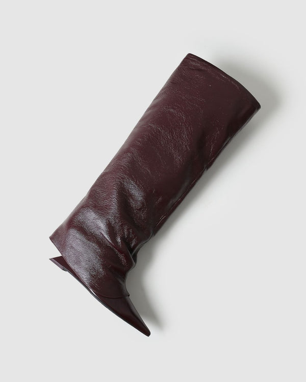 Naked Wolfe Stated Burgundy Leather