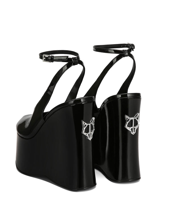 Naked Wolfe Tansy Black Patent Leather