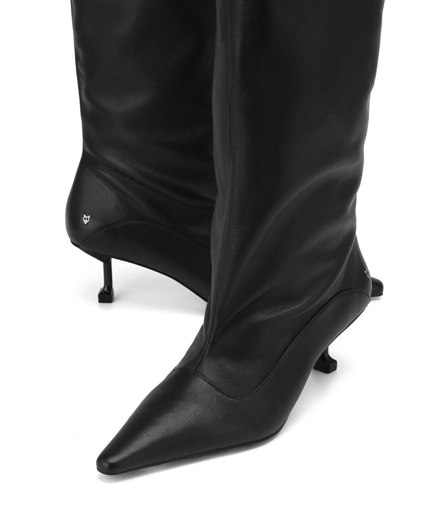 Naked Wolfe Tate Nappa Prince Leather Black