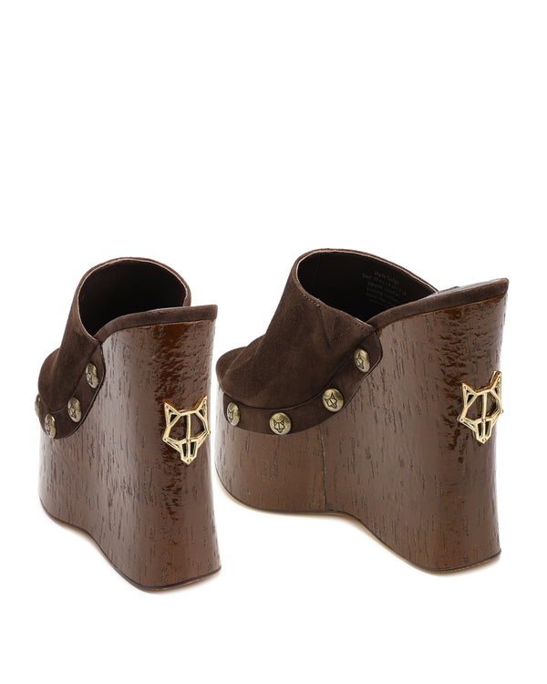 Naked Wolfe Tulip Brown Suede