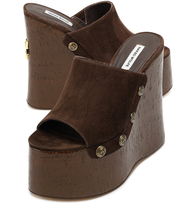 Naked Wolfe Tulip Brown Suede