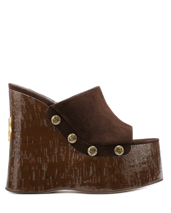 naked wolfe Tulip Brown Suede