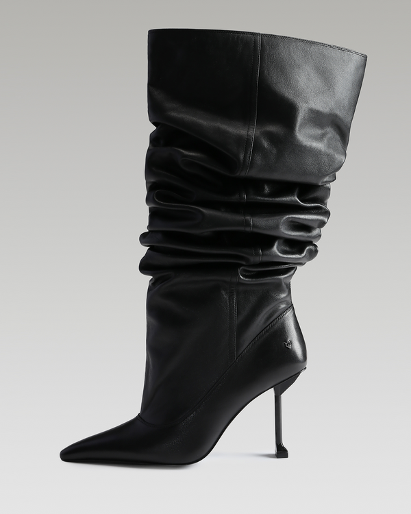 Naked Wolfe Vern Black Nappa Prince Leather