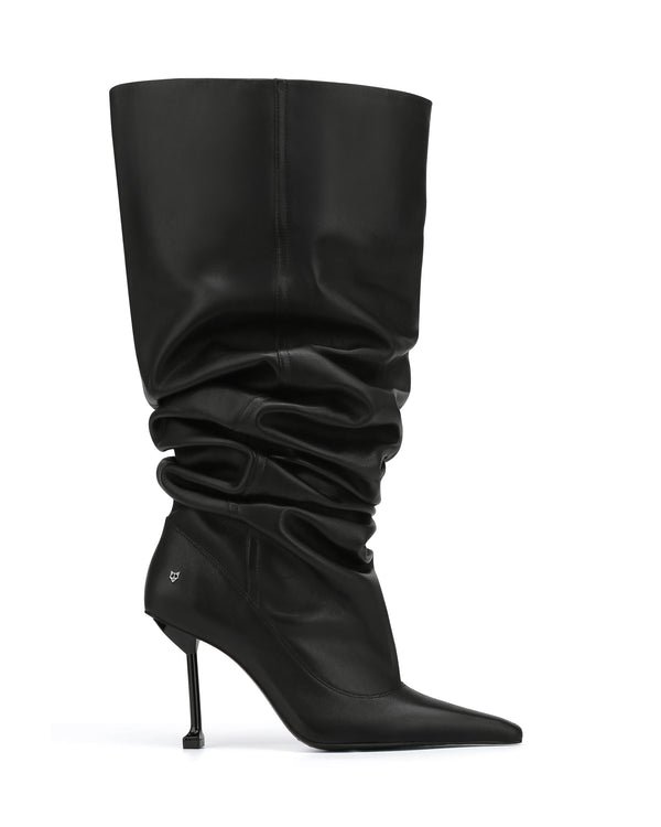 naked wolfe Vern Black Nappa Prince Leather