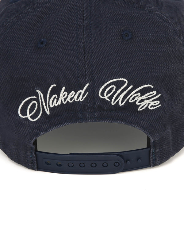 Naked Wolfe Signature Unconstructed Cap Washed Navy