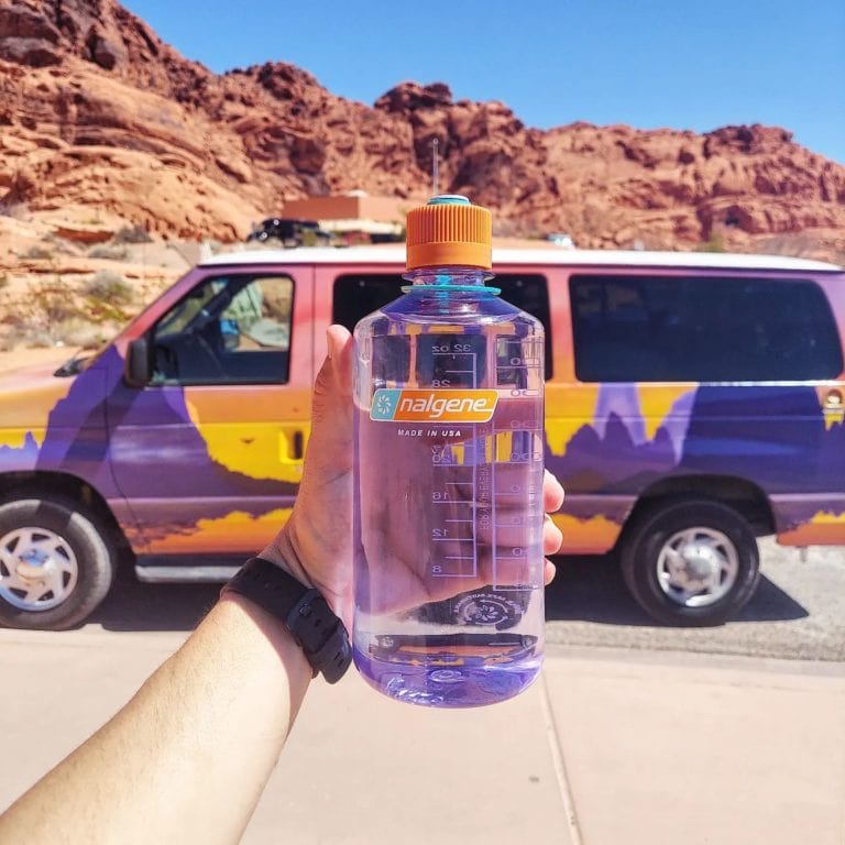 nalgene 32oz Narrow Mouth Sustain Water Bottle