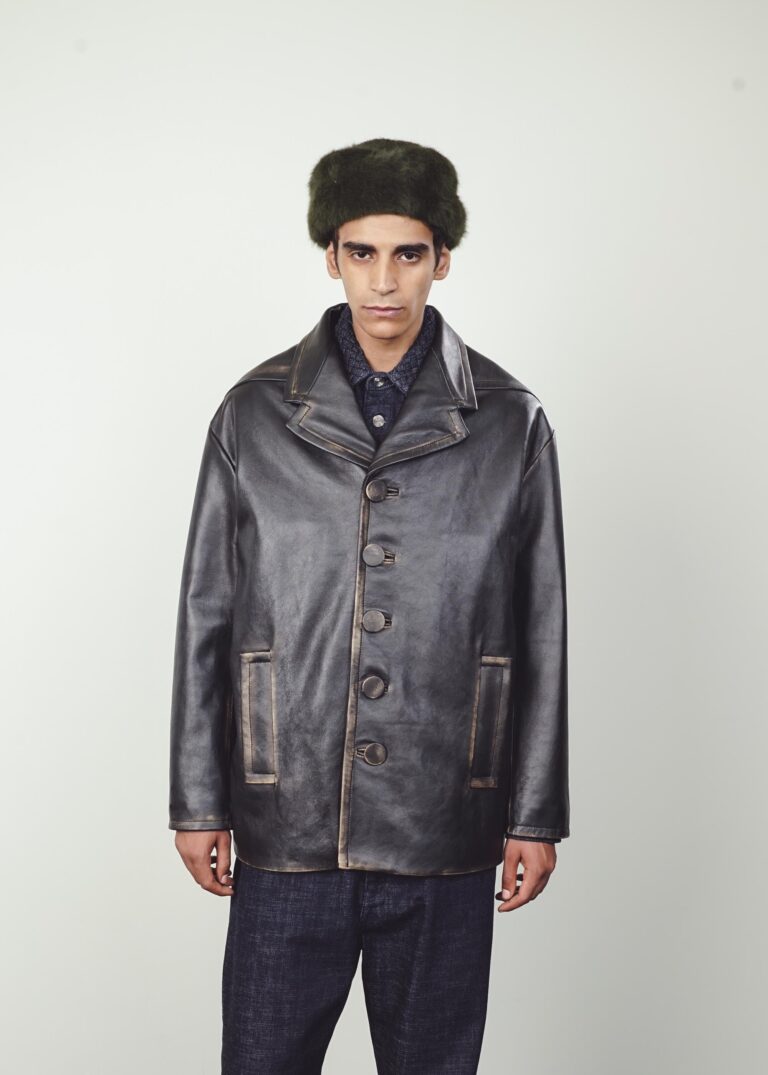 Namacheko Francis Leather Jacket