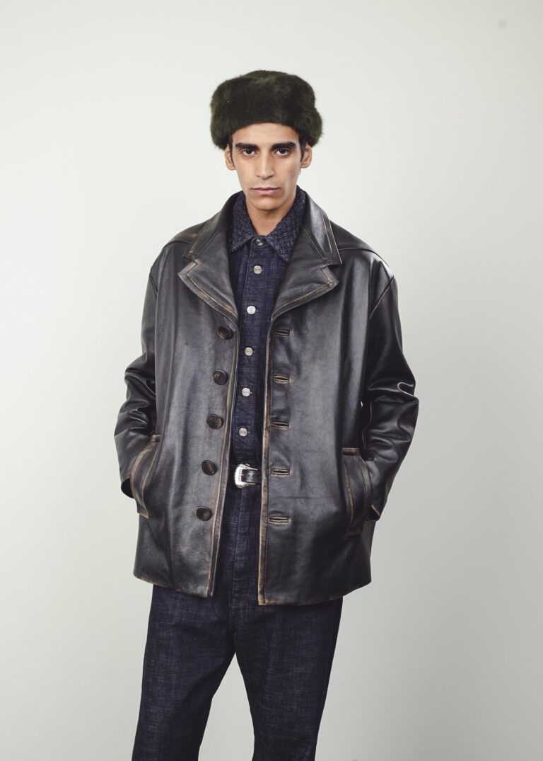 namacheko Francis Leather Jacket