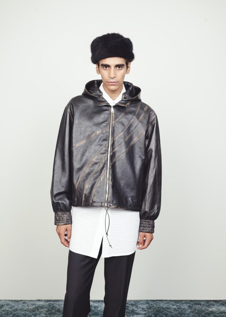 namacheko Turenne Leather Anorak