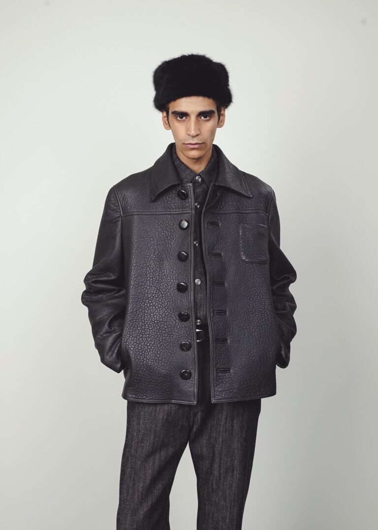 namacheko William Leather Jacket