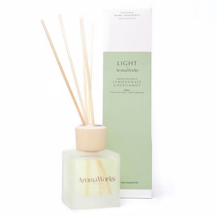 nambé Light Small Reed Diffuser - Lemongrass & Bergamot