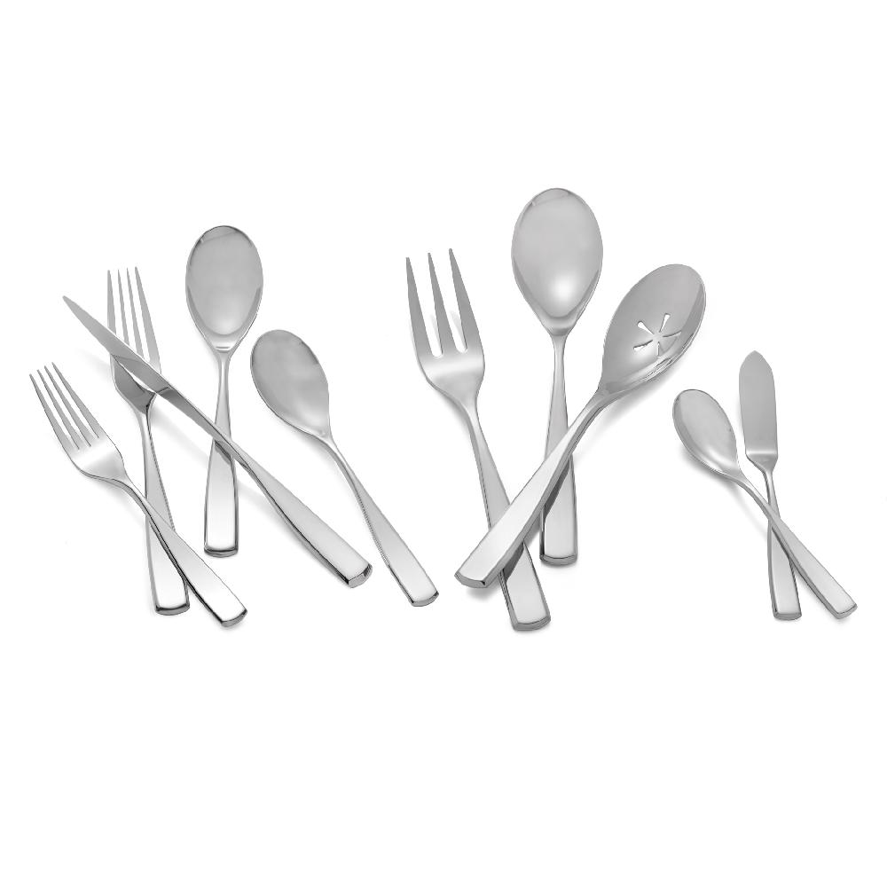 Nambé Anna 45-Piece Flatware Set