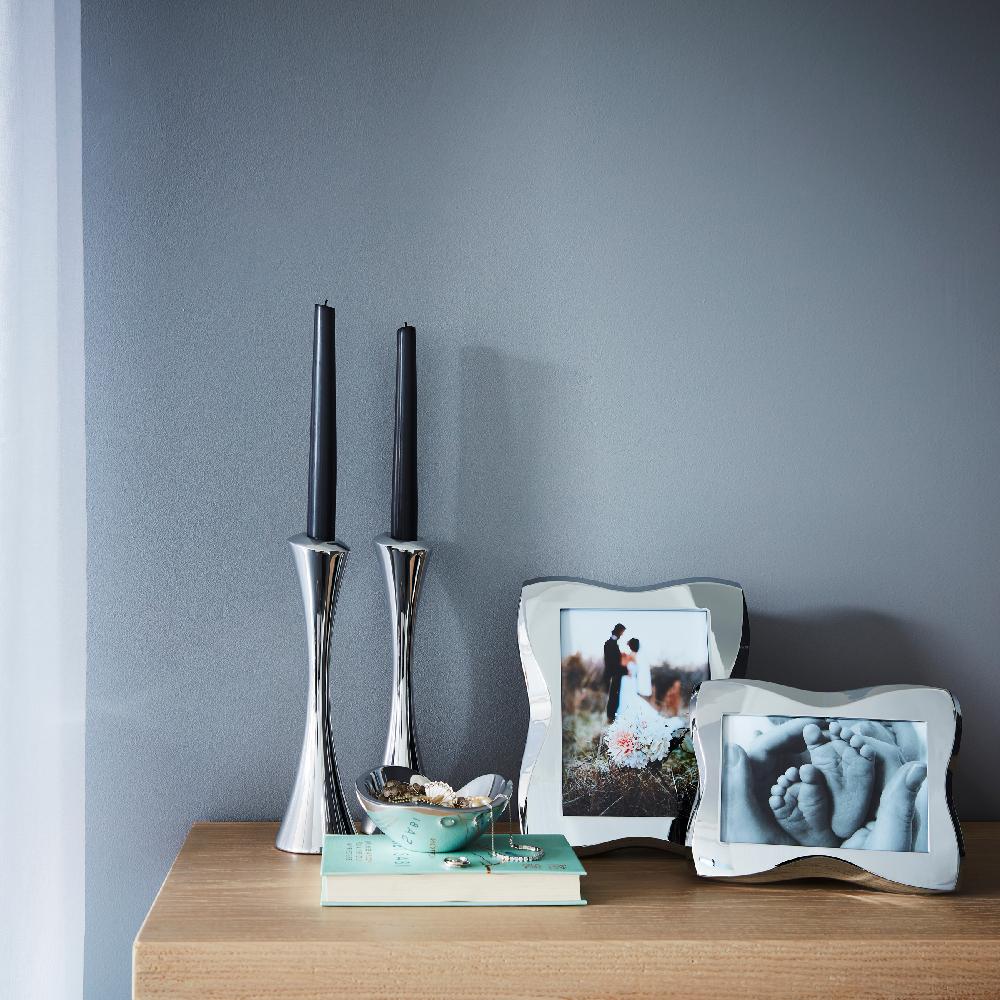 Nambé Aquila Candlesticks