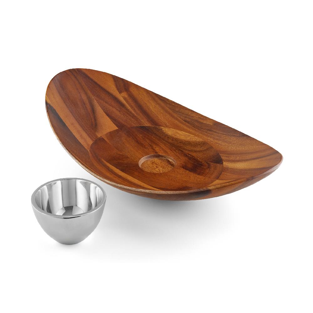 Nambé Arroyo Chip & Dip