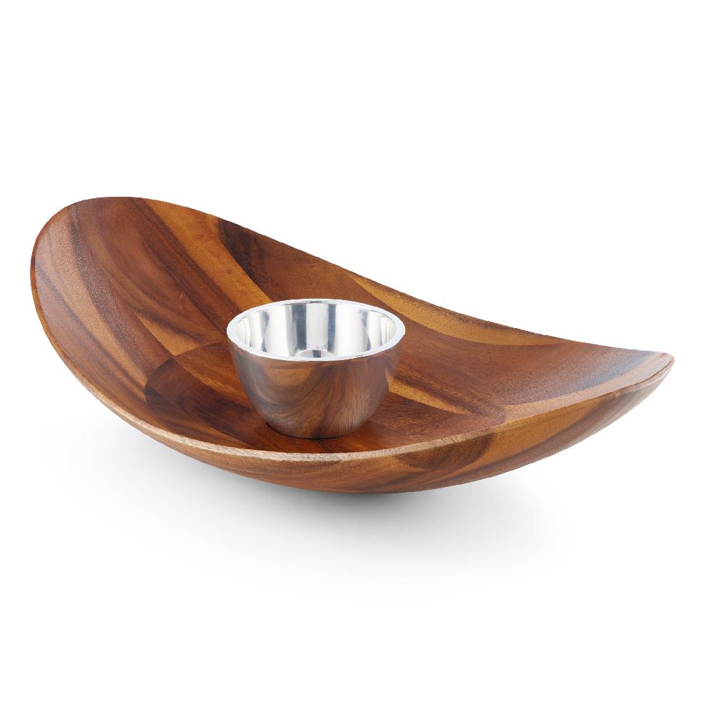 nambé Arroyo Chip & Dip