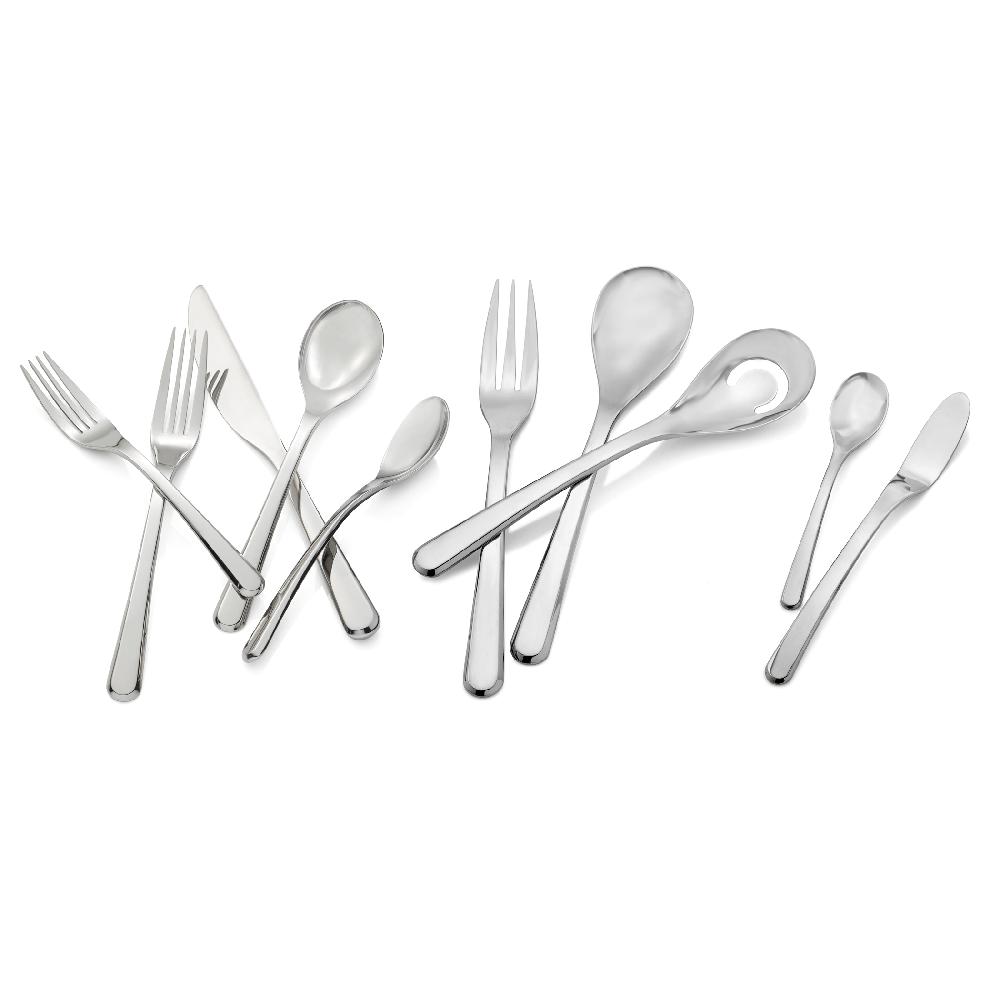 Nambé Aura 45-Piece Flatware Set