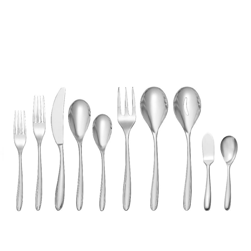 nambé Bend 45-Piece Flatware Set
